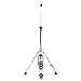 BRLUCKY Home Professional Pedal Control Style Drum High Hat Cymbal Stand with Pedal Silver & Black 3-7 Days Delivery