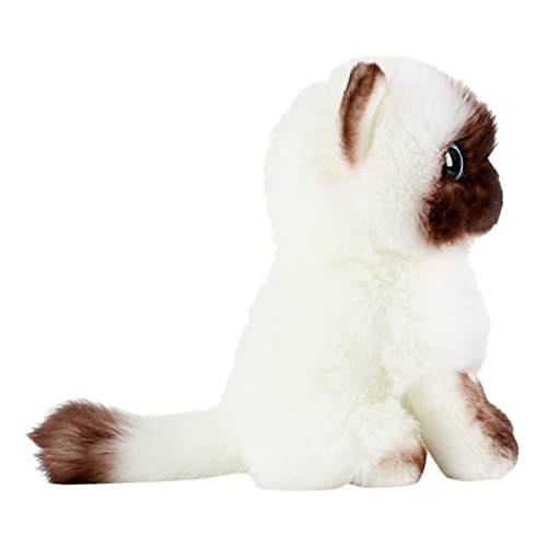 Peluche chat siamois pour garçons, filles et adultes – Douceur 26 cm