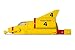 Corgi CC01401 Thunderbirds F.A.B. Collection - Thunderbird 4 Diecast Model Submarine, Pre-Built Model Ship with Twin Torpedo Launcher & Light Bar, Die-Cast Models for Collectors