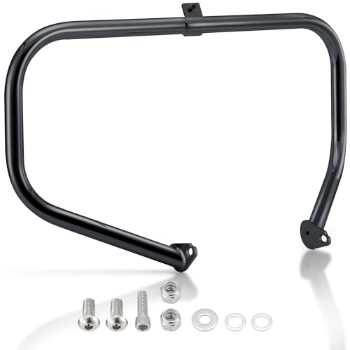 MoKitDora Touring Crash Bar 1.25" Fat Highway Engine Guard for 1997-2008 Harley Street Electra Road Glide King Models, Black by MoKitDora - Used condition - US$60.51