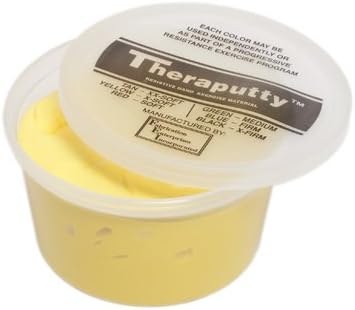 TheraPutty Scented Exercise Putty, Banana, Yellow, X-Light, 1 Pound