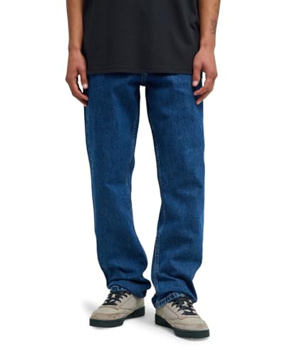 Quiksilver - Pantalón Vaquero Moderno de algodón (33/34), Color Azul