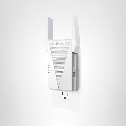 undefined TP-Link RE615X AX1800 WiFi 6 Range Extender w/Ethernet Port | 1.8G Dual-Band Wireless Repeater Amplifier | Up to 2100 Sq. Ft., 64 Devices | Internet Signal Booster | APP Setup | EasyMesh Compatible の商品画像 6