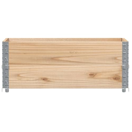 Jardinera de madera de pino para transformar tu terraza o balcón 3