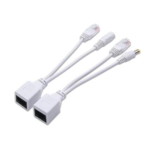 Adaptador de red Power Over Ethernet inyectores pasivos y divisor para cámara y dispositivos WAP miniatura 4