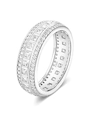 04. White Gold - Princess Cut