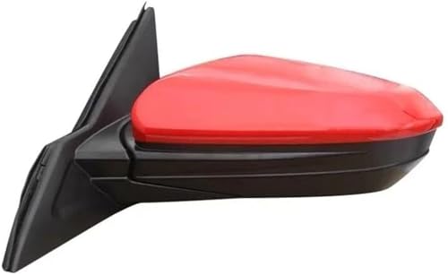Rétroviseur pour Civic 2016-2020 avec coques rouges en verre à rabattement automatique L