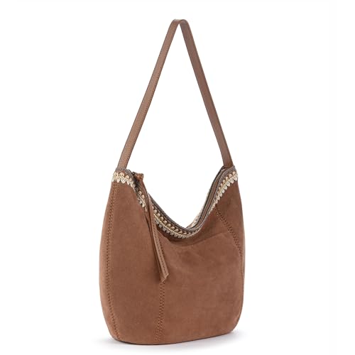 Image of The Sak Sequoia Hobo Bag - Premium Large Leather Women's Handbag for Everyday & Travel - Durable Purse With Zipper Pocket