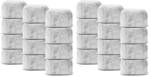 Image of 24-Pack Replacement Charcoal Water Filters for Braun Coffee Makers - Fits All Braun BrewSense Drip Series Coffee Machines