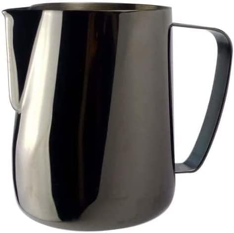 Milk Steaming & Frothing Pitcher, Stainless Steel Non-Stick Milk Jug Pull Flower Cup Perfect For Coffee Cappuccino Latte Art