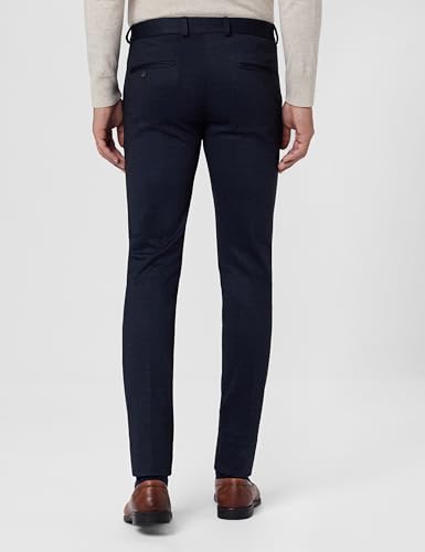 Image of Peter England Men's Mid Rise Regular Fit Trousers