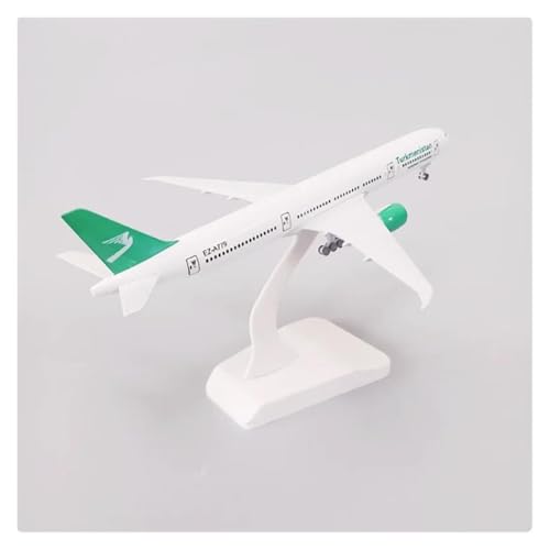 Modelo Turkmenistán B777 de metal fundido a presión de 19cm para coleccionistas 4