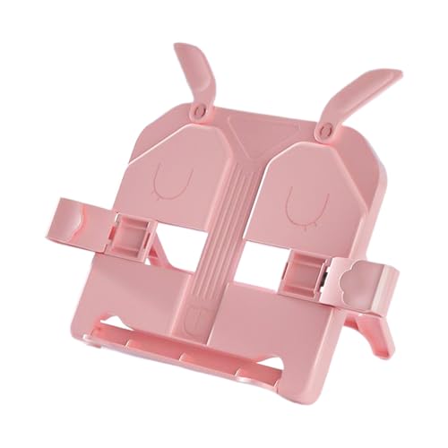 Soporte Para Libros - Sujetalibros Ajustable con Pinza | Organizador Compacto Portátil Protección Visual para Viaje Sala Hogar Biblioteca Aula Cocina