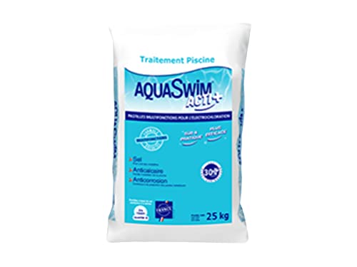 Sal - Piscina para electrólisis Aquaswim Acti + 4 en 1 bolsa de 25 kg