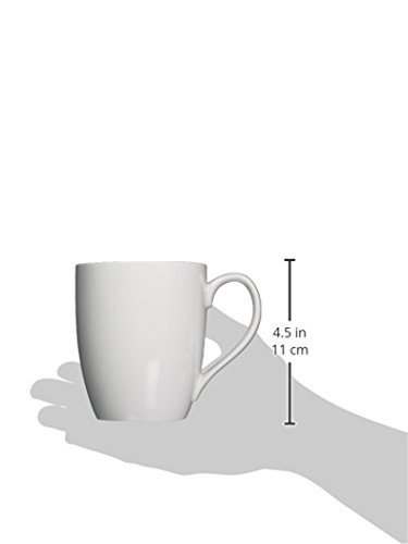 BIA Cordon Bleu 16 oz White Porcelain Bistro Mug