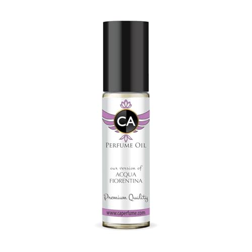 CA Perfume Impression of Acqua Fiorentina for Women Fragrance Oil Floral Fruity Scent Long Lasting Perfumes for Women Travel Size TSA Ready Mini Parfum Body Oil Roll-on 0.33 Fl Oz 10ml