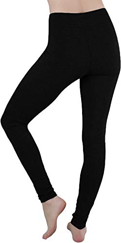 Image of ROL Reoutlook Women's Slim Fit Yoga Cotton Tight Leggings /Pants /Active Sports Leggings