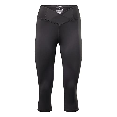 Reebok Capris Pantalons Femme pour studio de yoga et running en plein air
