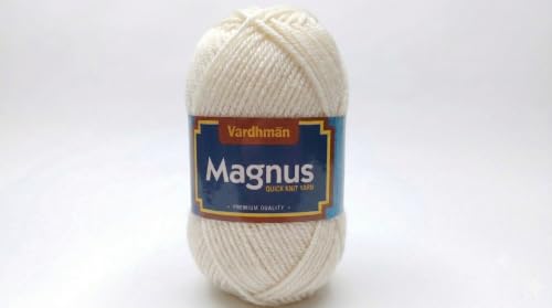 Image of Vardhman Magnus Knitting Yarn 100% Acrylic Bulky 4Ply Yarn (Pack of 1 Ball - 100g) - Knitting & Crochet Yarn for Winter Sweaters, Scarves, Blankets | Hypoallergenic, Hand Wash - Blush Pink