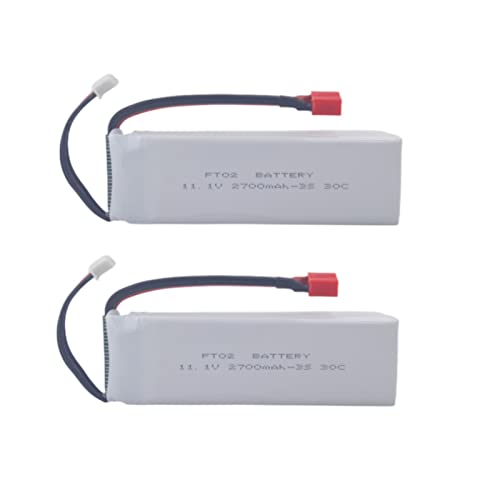 Fytoo 2PCS 11.1V 3S 30C 2700mAh Li-ion Battery with...