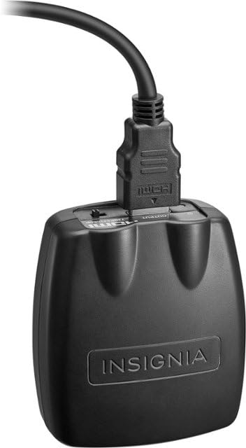 INSIGNIA Convertitore da RCA a HDMI, 1080P RCA composito audio video AV adattatore supporto PAL/NTSC per TV/PC/PS3/STB/Xbox VHS/VCR/lettore DVD Blue-Ray