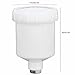 Paint Sprayer Cup, 125mL Spray Cup Plastic + Stainless Steel Gravity Feed Paint Cup Replacement Pot 15mm, Power Paint Sprayers Or Hvlp Sprayers