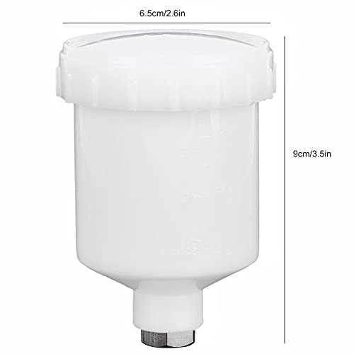 Image of 125Ml Plastic Cup, for Spray Guns with 15Mm Femal Spray Gun Replacement Parts Hvlp Cups 150Mm Thread Painting Parts