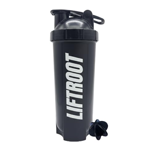 Image of Gym Shaker Bottle 750ml | BPA Free Protein Shaker with Leak-Proof Bullet Cap | Food Grade Plastic Shaker for Protein Shake, Pre-Workout, BCAA & Water