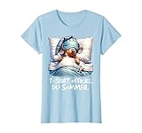 Cadeaux de sommeil T-shirt de sommeil avec un teckel. Une superbe chemise de nuit comme cadeau de pajama Teckel pour les enfants, la famille, amis ainsi que les femmes et les hommes.
