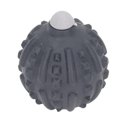 Bola de Fascia Muscular Vibratoria Eléctrica para Masaje de Tejido Profundo, Alivia el Dolor y la Tensión, con Cabezal de Repuesto, Portátil y Conveniente (BLACK)