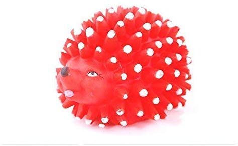 PSK Pets Natural Rubber Vinyl Cute Colorful Hedgehog Squeaky Toy for Puppy Dog (B0827W5HR3) Amazon Price History, Amazon Price Tracker