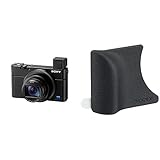 Sony RX100 VI Premium Kompakt Digitalkamera (20,1 MP, 7,6 cm Display, 1 Zoll Sensor, 24-200 mm F2.8-4.5 Zeiss Objektiv, 4K, herausragende Autofokusleistung) schwarz & AG-R2 Griffbefestigung schwarz