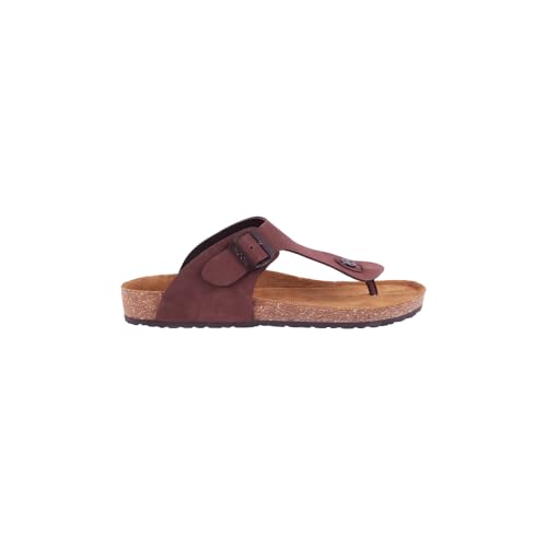 Image of Mochi Men's Leather Thong Sandal with Cork Footbed