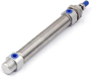 Carus Tool SMC C85E12-100 Air Cylinder Double Acting Single Rod Double End Boss-Cut