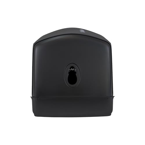 Distributeur de serviettes centerpull noir San Jamar avec fenêtre - 7