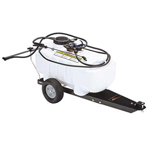Brinly Self-Storing 25-Gallon Sprayer with Collapsible Boom
