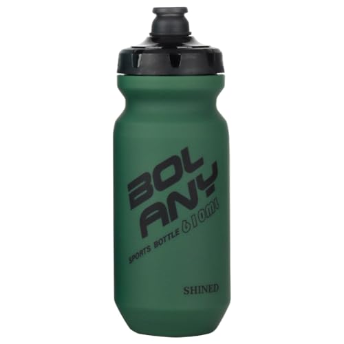 JUCHRZEY 610 ml Cykelvattenflaska BPA Free Squeeze Cykelvattenflaska Bärbar Cykelvattenflaska för dryck för utomhuslöpning Klättersport (Army Green)