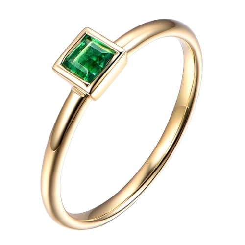 Bague fiançailles émeraude or jaune femme pour un oui inoubliable