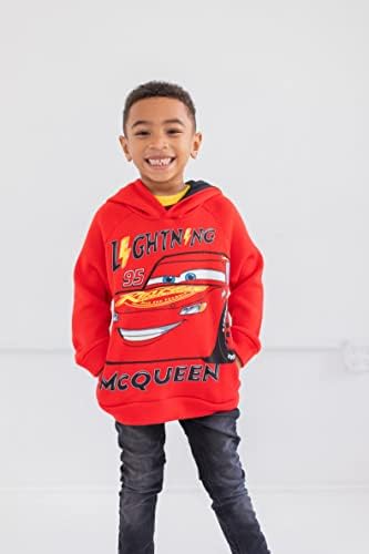 Disney Pixar Cars Lightning McQueen Little Boys Fleece Pullover