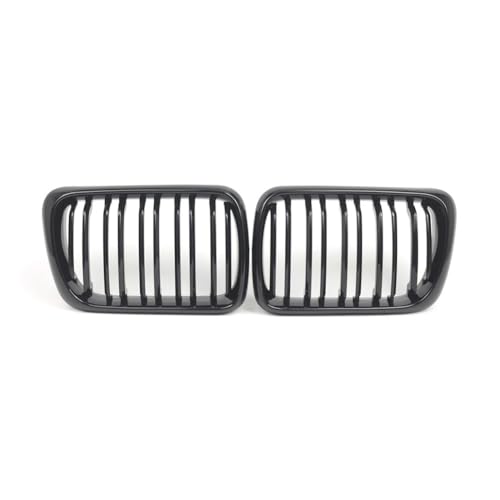 Rejilla frontal de riñón negra brillante de alta calidad para Serie 3 E36 de 1997 a 1999