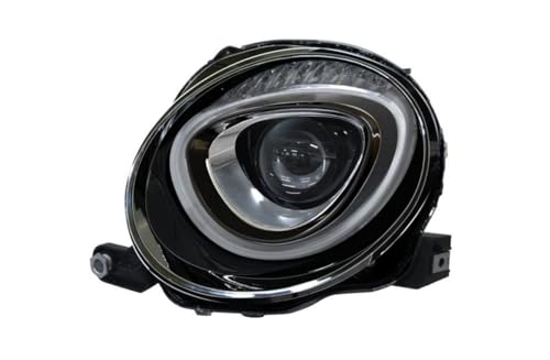 CG94 - Phare Avant | Compatible Pour Voiture: F.500 2015 C/MOTEUR PARABOLA NOIR DX | OEM:52129441