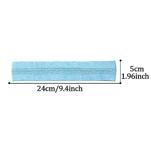 Deevoka Sweatband esportes bandana anti deslizamento absorção de umidade secagem rápida para homens