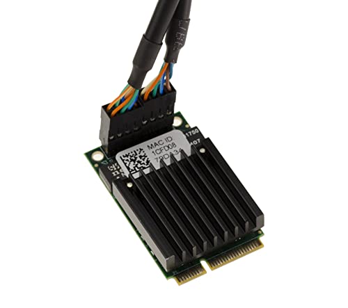 KALEA-INFORMATIQUE Mini PCIe card with 2 GIGABIT Ethernet RJ45 LAN ports on cords. With Intel I350 Chipset - mPCIe NIC 10 / 100 / 1000 - Image 3