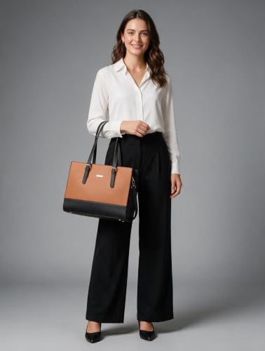 Image of Women Fashion Handbags Tote Bag Shoulder Bags Top Handle Satchel Purse Set
