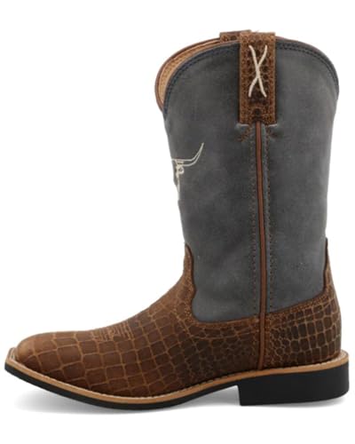 Image of Twisted X Boys' Kid'S Top Hand Western Boot Broad Square Toe - YTH0017 13 D