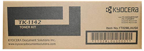 Toner TK-1142 Kyocera noir 1T02ML0US0 pour éviter les pannes d'impression