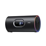 Jmgo Picoplay+ 1080P Smart Portable Projector, Google Tv, 450 Iso Lumens, 8W Dolby Digital, 3D-Active, Hdr10, Mini Projector With Wifi & Bluetooth For Home Party, Outdoor, Including Optical Filter
