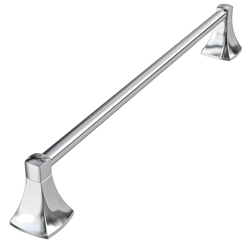 WZRUA 24 Inch Chrome Towel Bar Towel Rack for Bathroom Kitchen Hand Towel Holder Dish Cloths Hanger SUS304 Stainless Steel Rustproof Wall Mount