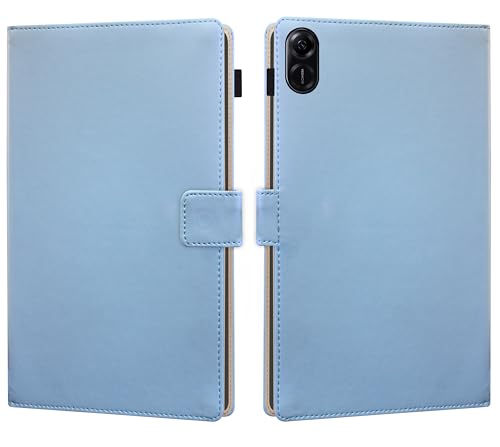 Image of TGK Flip Case Cover for Honor Pad X8a 11 inch Tablet with Stylus Holder (Sky Blue)
