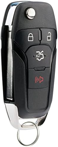 Flip Key for 2013-2016 Ford Fusion Keyless Entry Remote Fob (N5F-A08TAA 164-R7986)